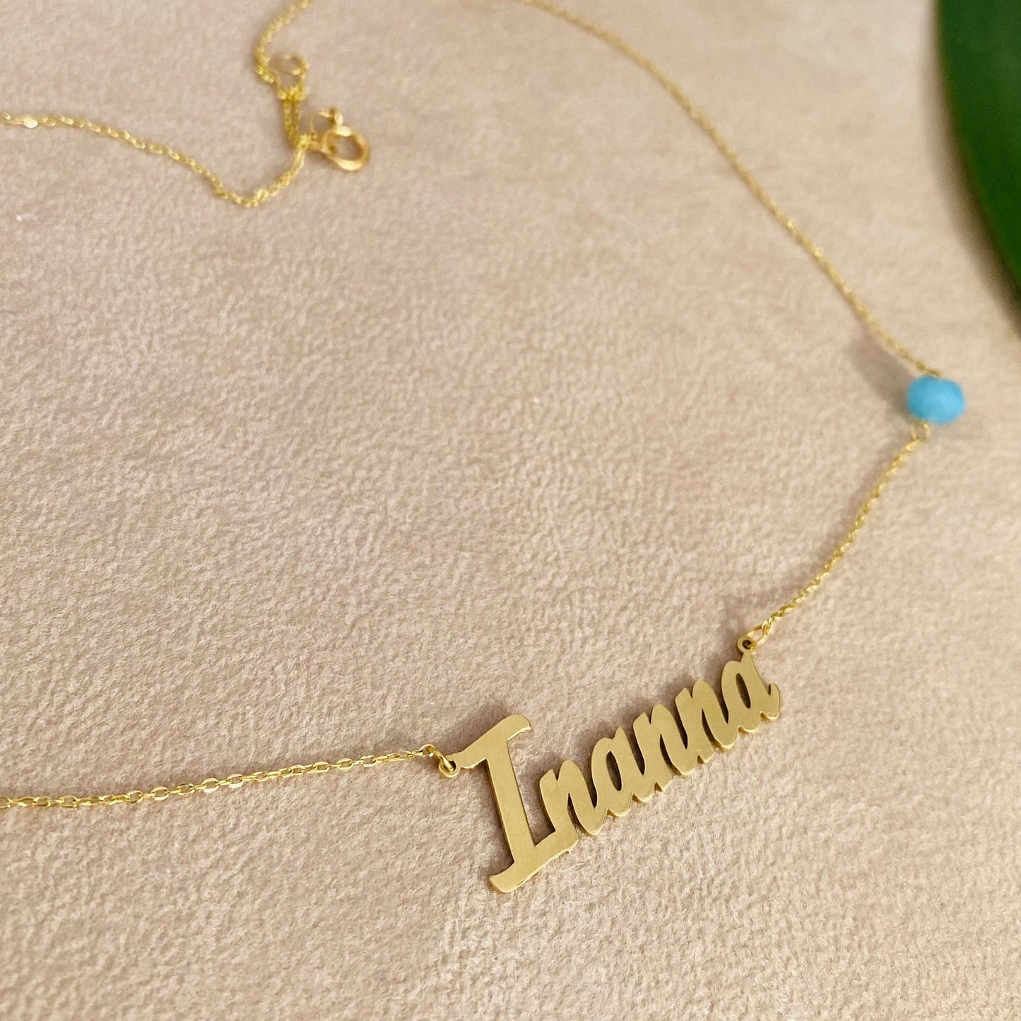 Solid 18K Gold Personalized Name Necklaces